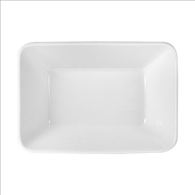 PANIERS À FRIRE S 13,5x9,4x3,2 CM BLANC PORCELAINE (6 UNITÉS)