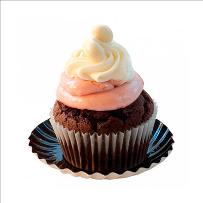 MINI PLATEAUX 325 G/M2 Ø 8,8 CM NOIR CARTON (100 UNITÉS)