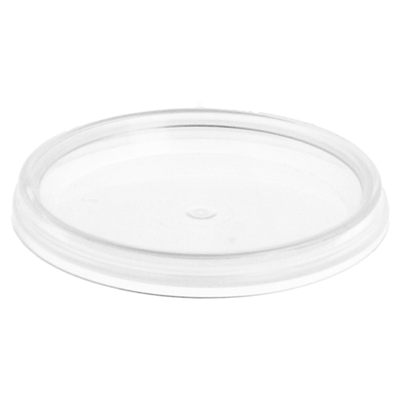 COUVERCLES POUR RÉCIPIENTS INVIOLABLES REFS. 220.82/220.83 30/50 ML Ø 4,8 TRANSPARENT PP (2700 UNITÉS)