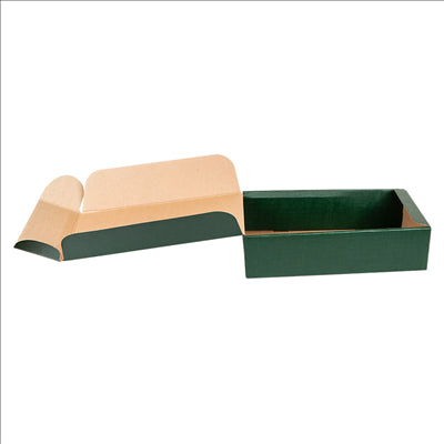 30 U. COFFRETS 2 BOUTEILLES 34x18,5x9 CM VERT CARTON (1 UNITÉ)