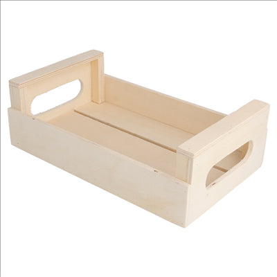 MINI BOÎTES USAGES MULTIPLES 20,5x12,5x6,5 CM NATUREL BOIS (20 UNITÉS)