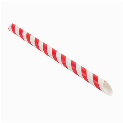 PAILLES DROITES À FRANGES 'BUBBLE TEA' 'PAPER' Ø1,2x20 CM ASSORTI PAPIER (2400 UNITÉS)