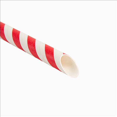 PAILLES DROITES À FRANGES 'BUBBLE TEA' 'PAPER' Ø1,2x20 CM ASSORTI PAPIER (2400 UNITÉS)