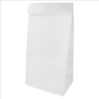 SACS SOS SANS ANSES 48 G/M2 18+12x28 CM BLANC CELLULOSE (500 UNITÉS)