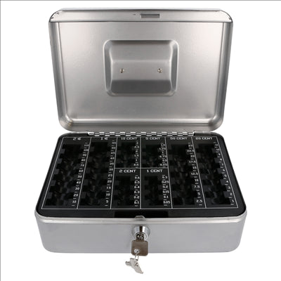 CAISSE 25x18x9 CM GRIS ACIER (1 UNITÉ)