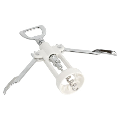 TIRE-BOUCHONS TRADITIONNEL ARGENTE INOX (1 UNITÉ)