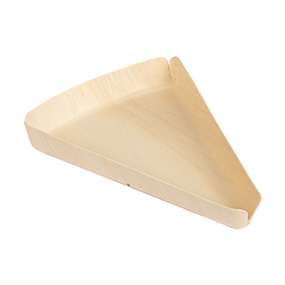 BARQUETTES TRIANGULAIRES WOOD 21x14x2,5 CM NATUREL BOIS (50 UNITÉ)