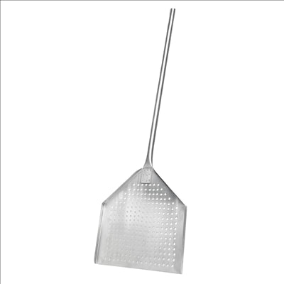 PELLE PIZZA PERFORÉE BORDURES AIGUISÉES 31x32x96 CM ARGENTE ALUMINIUM (1 UNITÉ)