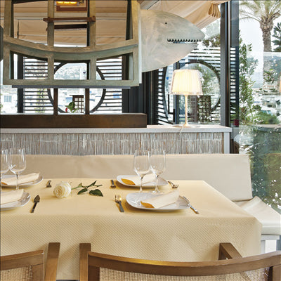 NAPPE EN ROULEAU 48 G/M2 1,20x100 M IVOIRE CELLULOSE (4 UNITÉS)