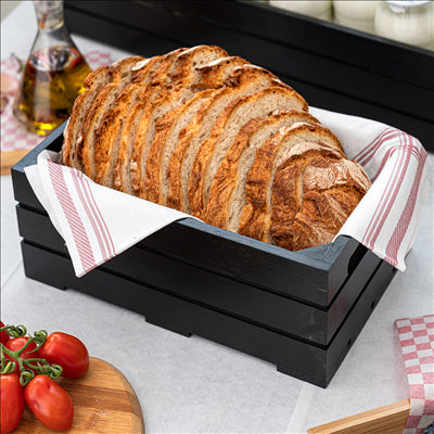 BOÎTE BUFFET GN 1/2 32,5x26,5x10 CM NOIR BAMBOU (1 UNITÉ)