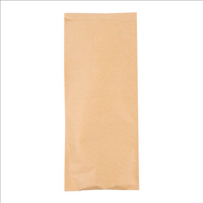 SET 3/1 FOURCHETTE, COUTEAU, SERVIETTE 'CLASSIC' 20 CM NATUREL BOIS (100 UNITÉS)