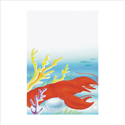 PAGES DIN-A4 "POISSON" 21x29,7 CM ASSORTI PAPIER (50 UNITÉS)