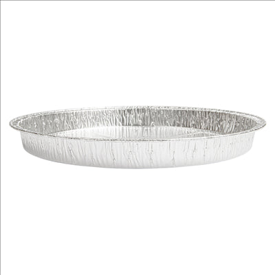 RÉCIPIENTS TARTELETTES 900 ML Ø 24,7/23x2,2 CM ALUMINIUM (100 UNITÉS)
