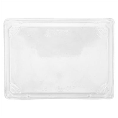 COUVERCLES POUR POTS RÉF. 180.57 TRANSPARENT PET (100 UNITÉS)