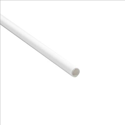 PAILLES DROITES SOUS SACHETS BLANCS 'PAPER' Ø0,60x20 CM BLANC PAPIER (3000 UNITÉS)