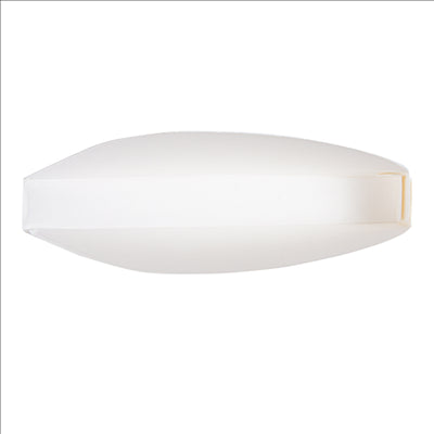 RÉCIPIENTS POUR TACOS 'THEPACK' 220 G/M2 15x2x7 CM BLANC CARTON ONDULÉ NANO-MICRO (1200 UNITÉS)