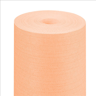 NAPPE 'LIKE LINEN' 70 G/M2 1,20x25 M MANDARINE SPUNLACE (1 UNITÉ)