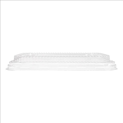 COUVERCLES POUR RÉFÉRENCE 267.79 22,2x15x2,8 CM TRANSPARENT PET (50 UNITÉS)