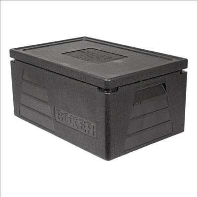 BOÎTE ISOTHERME EMPILABLE 42 L 59,5x39,5x29 CM NOIR EPP (1 UNITÉ)