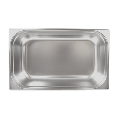 BAC GASTRONOME 1/1 19,1 L 53x33x15 CM ARGENTE INOX (1 UNITÉ)