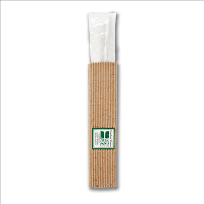BROSSES À DENTS, ÉTUI RECYCLÉ 15,5x1x1,5 CM BLANC PS (100 UNITÉS)