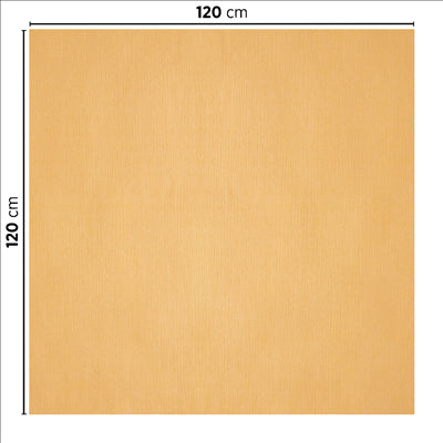 NAPPES PLIAGE M 48 G/M2 120x120 CM IVOIRE CELLULOSE (200 UNITÉS)