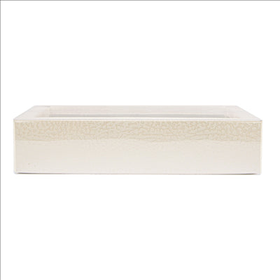 BOÎTES CHOCOLATS 14,5x7,5x3,5 CM BLANC CARTON (50 UNITÉS)