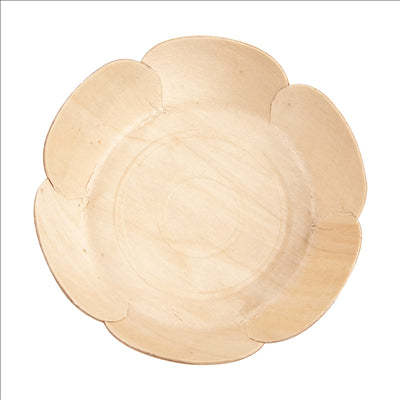 BOLS 'WOOD' Ø 11,5x3 CM NATUREL BOIS (200 UNITÉS)