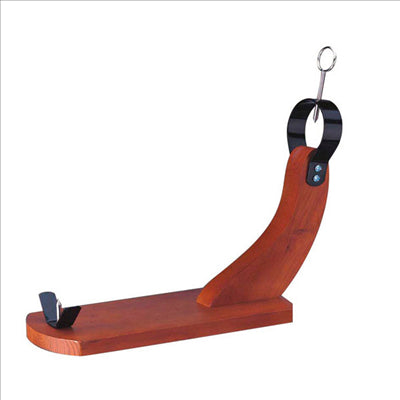 PORTE-JAMBON CLASSIQUE 37,5x16,5x36 CM NOYER BOIS (1 UNITÉ)