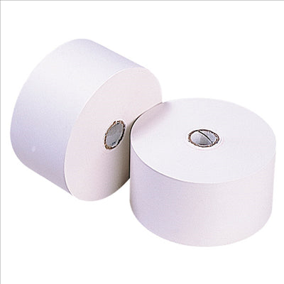 120 U. ROULEAUX ENREGISTREUR THERMIQUES Ø 45x80 MM BLANC PAPIER (1 UNITÉ)
