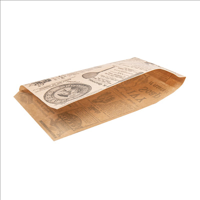 PAPIER INGRAISSABLES OUVERT 2 CÔTÉS CRÊPES&TACOS 'TIMES' 32 G/M2 13x22 CM NATUREL PARCH.INGRAISSABLE (500 UNITÉS)