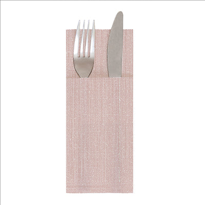 SERVIETTES "CANGURITO" 'X-SOFT' 'DUNE' 65 G/M2 33x40 CM TERRACOTE AIRLAID (700 UNITÉS)