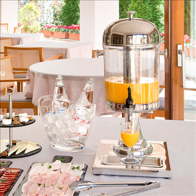 DISTRIBUTEUR DE JUS 8 L 35x26x58,5 CM ARGENTE INOX (1 UNITÉ)