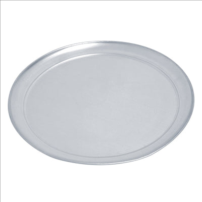 ASSIETTE À PIZZA PLATE Ø 40,5 CM ARGENTE ALUMINIUM (1 UNITÉ)