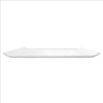 ASSIETTES RECTANGULAIRES 40x28x2,1 CM BLANC PORCELAINE (6 UNITÉS)