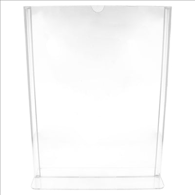 PORTE MENUS DE TABLE DIN-A4 21x29,7 CM TRANSPARENT PS (10 UNITÉS)