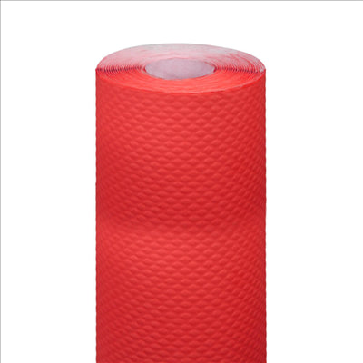 NAPPE EN ROULEAU 48 G/M2 1,20x7 M ROUGE CELLULOSE (25 UNITÉS)