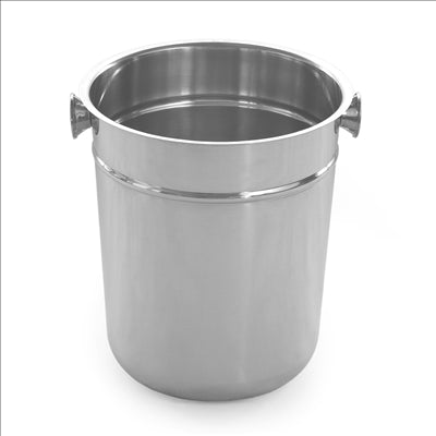SEAU À CHAMPAGNE Ø 22x25 CM ARGENTE INOX (1 UNITÉ)