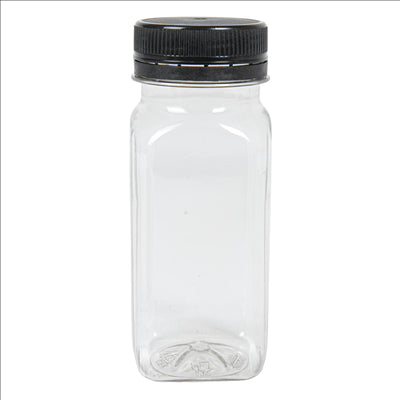 MINI BOUTEILLES 125 ML 4,3x4,3x11 CM TRANSPARENT RPET (513 UNITÉS)