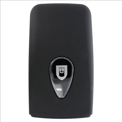 DISTRIBUTEUR HYGIÉNIQUE ZIG-ZAG 13,5x13,5x27,7 CM NOIR ABS (1 UNITÉ)