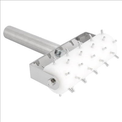 PERFORATEUR POINTES MÉTALLIQUES PASTA & PIZZA 21x15x6 (h) CM BLANC INOX (1 UNITÉ)