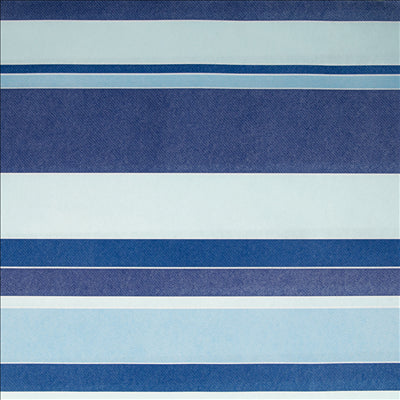 "TÊTE-À-TÊTE" PRÉ. 120CM (20 FEU.) 'BAYADÈRES' 55 G/M2 0,40x24 M BLEU AIRLAID (6 UNITÉS)