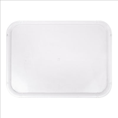 PLATEAU POUR COUPOLE 40,5x56 CM TRANSPARENT POLYCARBONATE (1 UNITÉ)