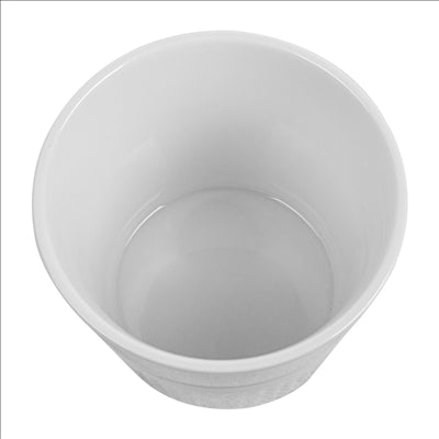 GOBELETS POUR FRITURES Ø10,3x9 CM BLANC PORCELAINE (6 UNITÉS)