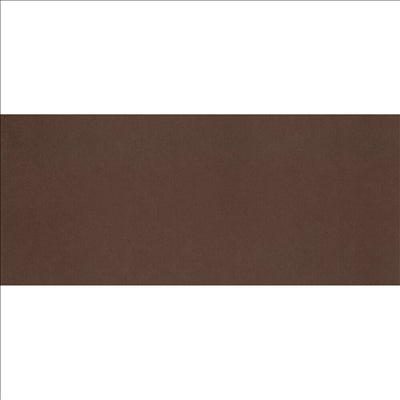 "TÊTE-À-TÊTE" PLIAGE 1/2 55 G/M2 40x120 CM CHOCOLAT AIRLAID (400 UNITÉS)