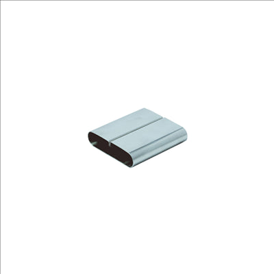 SUPPORTS POUR ÉTIQUETTES DE TABLE 8x8x1,7 CM ARGENTE INOX (10 UNITÉS)