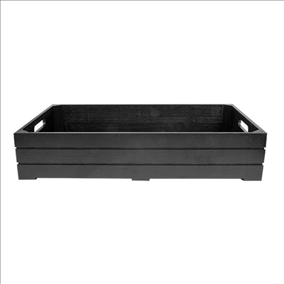 BOÎTE BUFFET GN 1/1 53x32,5x10 CM NOIR BAMBOU (1 UNITÉ)
