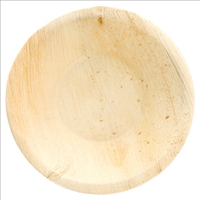 BOLS 'ARECA' Ø 12,5x3 CM NATUREL ARECA (200 UNITÉS)