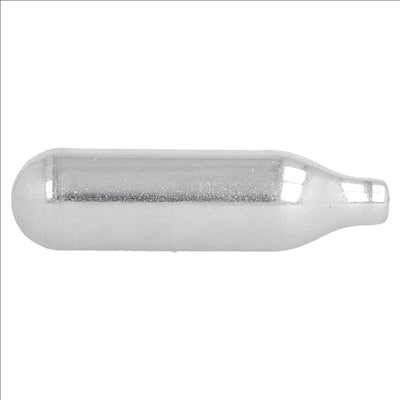 10 U. RECHARGES SIPHON 9,2x6,5x3,5 CM ARGENTE INOX (1 UNITÉ)