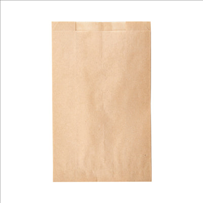 SACHETS 'GRILL&GO' 38 GR/M2 14+7x22 CM NATUREL KRAFT (500 UNITÉS)
